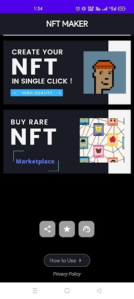 Run android online APK Mintable App -Create 10000 NFT from MyAndroid or emulate Mintable App -Create 10000 NFT using MyAndroid
