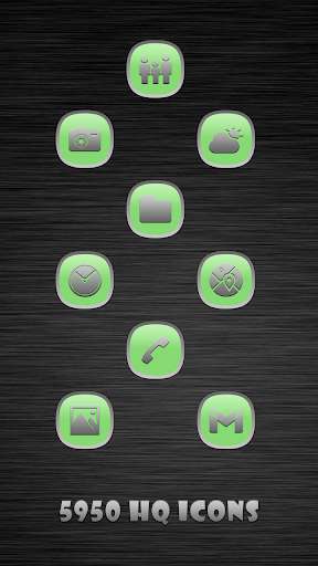 Run android online APK Mint Green Infinity Icons from MyAndroid or emulate Mint Green Infinity Icons using MyAndroid