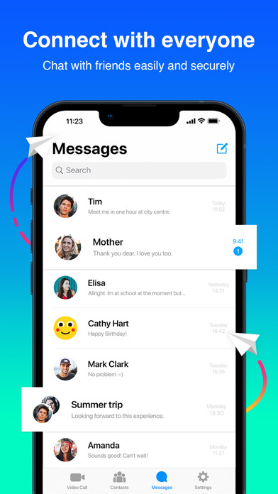 Emulate iPhone app Mint Messenger using MyAndroid Emulate iPhone app Mint Messenger using MyAndroid