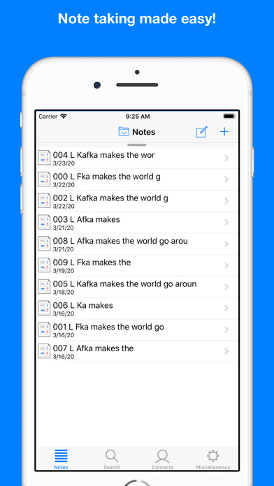 Emulate iPhone app Minutes Master - Notes & more! using MyAndroid Emulate iPhone app Minutes Master - Notes & more! using MyAndroid