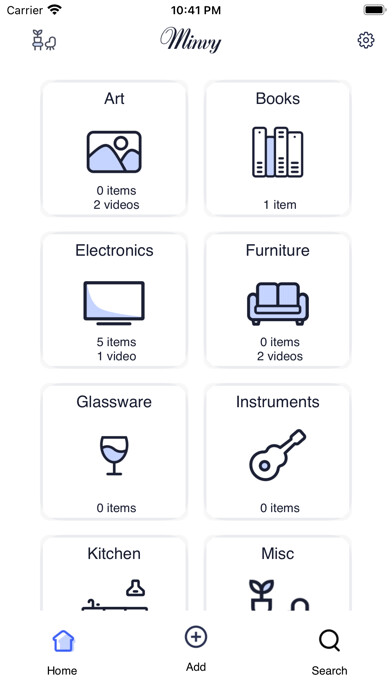 Emulate iPhone app Minvy: My Inventory using MyAndroid Emulate iPhone app Minvy: My Inventory using MyAndroid