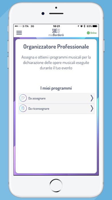 Emulate iPhone app mioBorderò using MyAndroid
