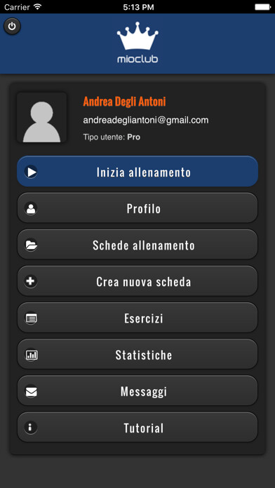 Emulate iPhone app MioClub Training using MyAndroid