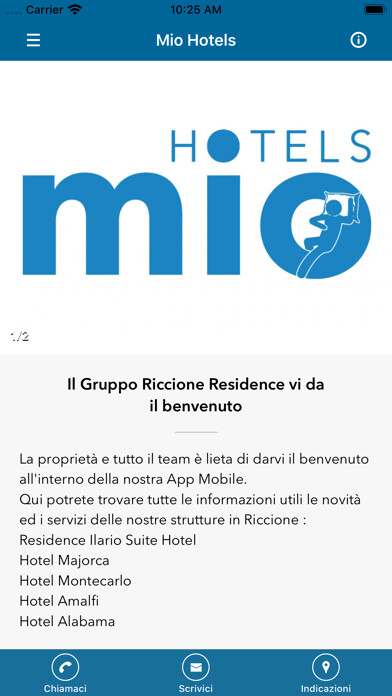 Emulate iPhone app Mio Hotels using MyAndroid