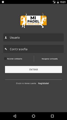 Run android online APK Mi Padel Nules Club from MyAndroid or emulate Mi Padel Nules Club using MyAndroid
