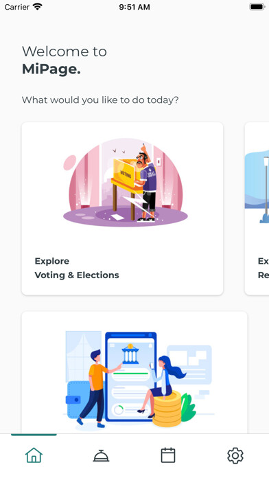Run android online APK MiPage from MyAndroid or emulate MiPage using MyAndroid