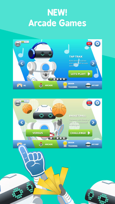 Emulate iPhone app MiP Arcade using MyAndroid