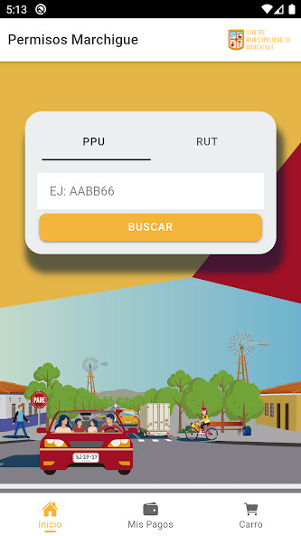 Run android online APK Mi permiso Marchigue from MyAndroid or emulate Mi permiso Marchigue using MyAndroid