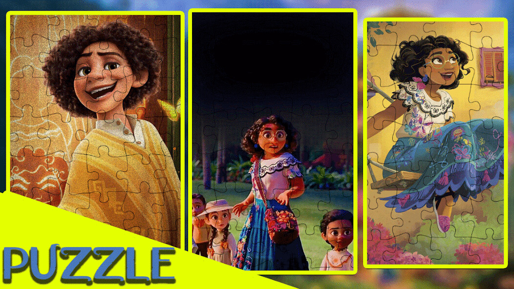 Run android online APK Mirabel Jigsaw Encanto Game from MyAndroid or emulate Mirabel Jigsaw Encanto Game using MyAndroid