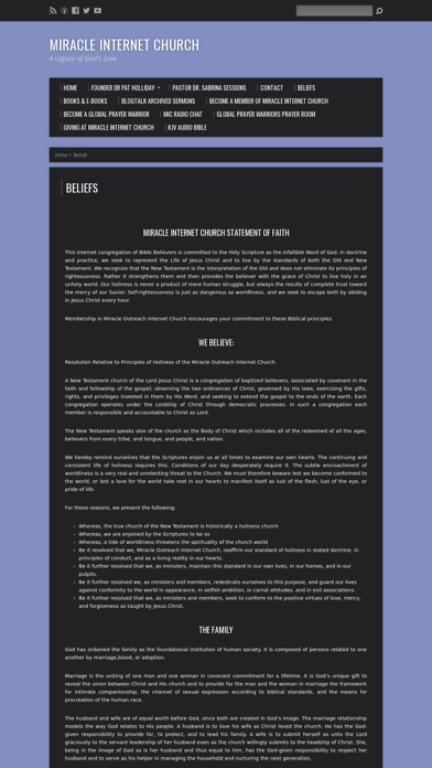 Emulate iPhone app Miracle Internet Church using MyAndroid Emulate iPhone app Miracle Internet Church using MyAndroid