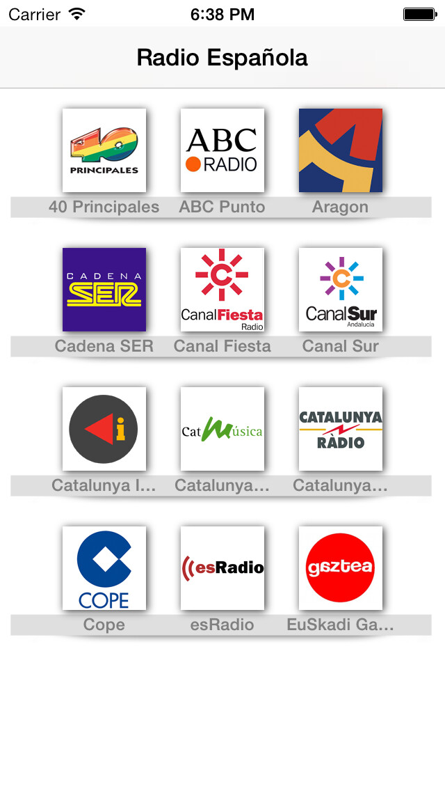 Emulate iPhone app Mi radios España: español Todas las radios en la misma aplicación! Saludos de radio;) using MyAndroid Emulate iPhone app Mi radios España: español Todas las radios en la misma aplicación! Saludos de radio;) using MyAndroid