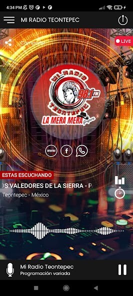 Run android online APK Mi Radio Teontepec 98.1fm from MyAndroid or emulate Mi Radio Teontepec 98.1fm using MyAndroid