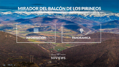 Emulate iPhone app Mirador Balcón de los Pirineos using MyAndroid