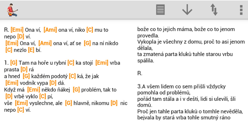 Run android online APK Miraf SongBook from MyAndroid or emulate Miraf SongBook using MyAndroid