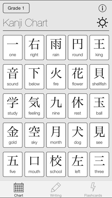 Emulate iPhone app Mirai Kanji Chart - Japanese Kanji Writing Study Tool using MyAndroid Emulate iPhone app Mirai Kanji Chart - Japanese Kanji Writing Study Tool using MyAndroid