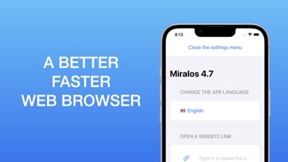 Emulate iPhone app Miralos: Very Fast Web Browser using MyAndroid Emulate iPhone app Miralos: Very Fast Web Browser using MyAndroid