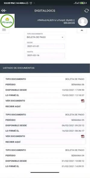 Run android online APK MIRANDA DOCS from MyAndroid or emulate MIRANDA DOCS using MyAndroid Run android online APK MIRANDA DOCS from MyAndroid or emulate MIRANDA DOCS using MyAndroid