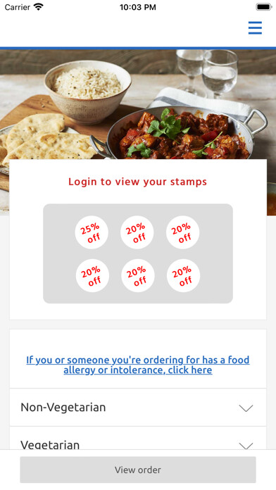 Emulate iPhone app Mirch Masala, Thornton Heath using MyAndroid Emulate iPhone app Mirch Masala, Thornton Heath using MyAndroid
