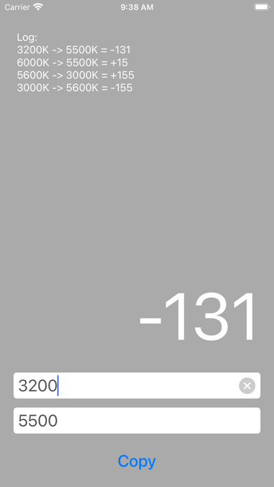 Emulate iPhone app Mired Shift using MyAndroid