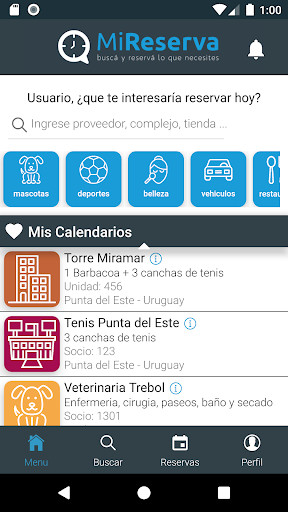 Run android online APK MiReserva from MyAndroid or emulate MiReserva using MyAndroid