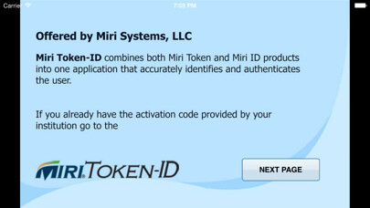Emulate iPhone app MiriToken-ID Vault using MyAndroid Emulate iPhone app MiriToken-ID Vault using MyAndroid
