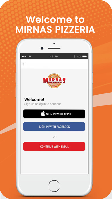 Emulate iPhone app Mirnas Pizzeria using MyAndroid Emulate iPhone app Mirnas Pizzeria using MyAndroid