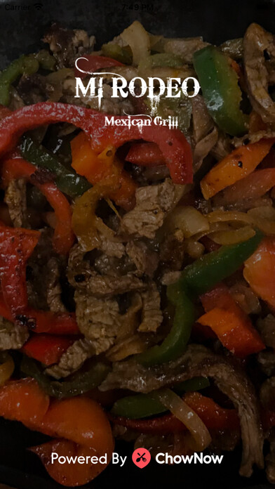 Emulate iPhone app Mi Rodeo Mexican Grill using MyAndroid