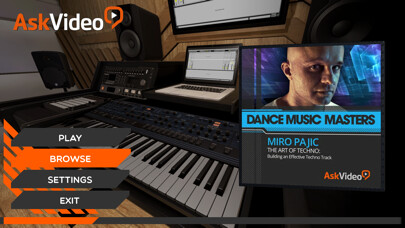 Emulate iPhone app Miro Pajic - The Art of Techno using MyAndroid