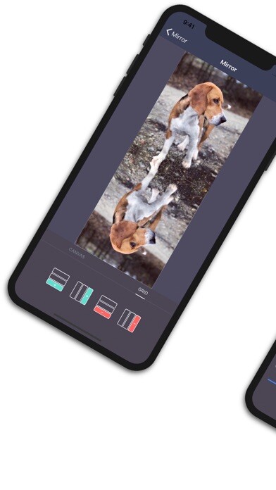 Emulate iPhone app Mirror: Canvas image creator using MyAndroid