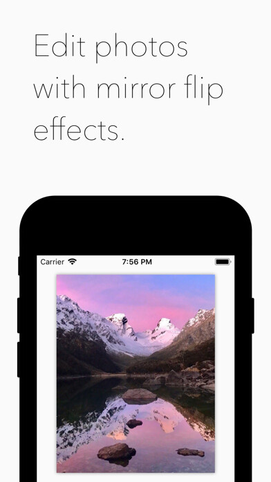 Emulate iPhone app Mirror Flipper using MyAndroid