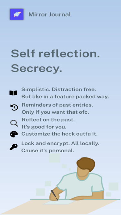 Emulate iPhone app Mirror Journal using MyAndroid Emulate iPhone app Mirror Journal using MyAndroid