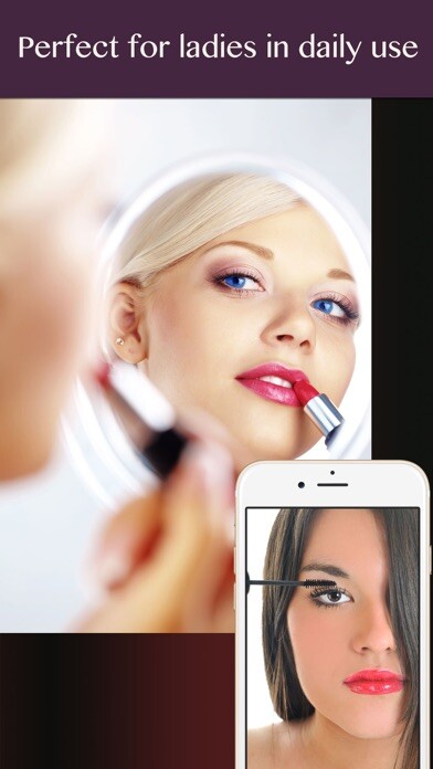 Emulate iPhone app Mirror Magnify using MyAndroid