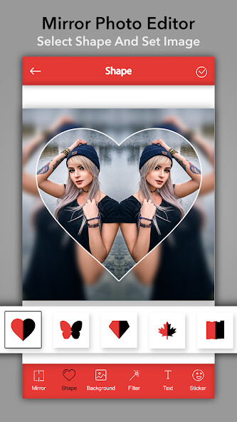 Run android online APK Mirror Photo Editor : Photo Effect from MyAndroid or emulate Mirror Photo Editor : Photo Effect using MyAndroid