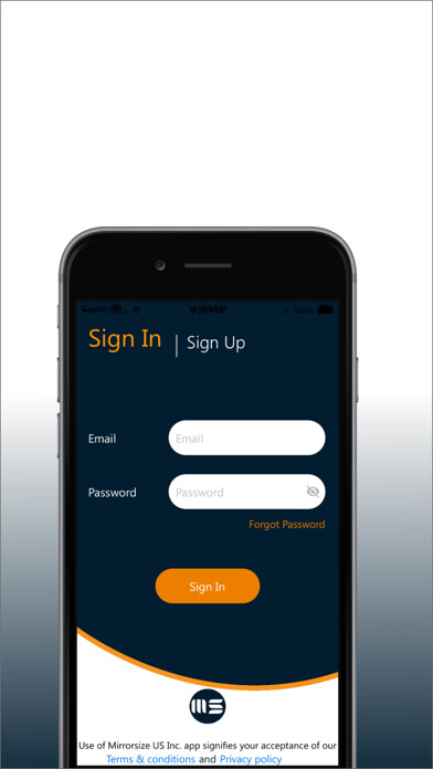 Run android online APK Mirrorsize from MyAndroid or emulate Mirrorsize using MyAndroid