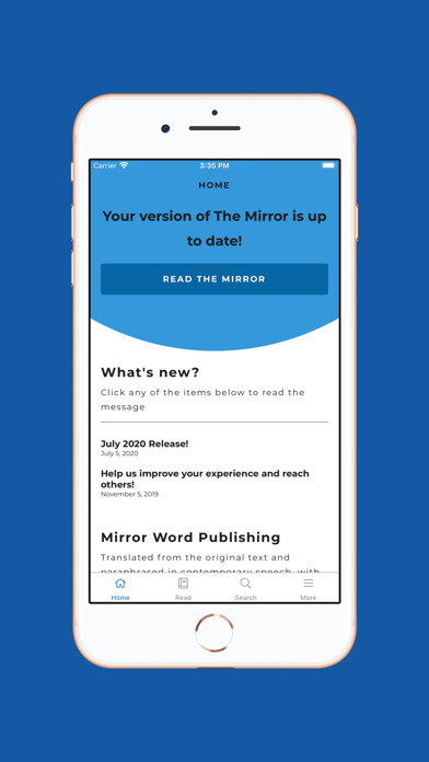 Emulate iPhone app Mirror Study Bible using MyAndroid Emulate iPhone app Mirror Study Bible using MyAndroid