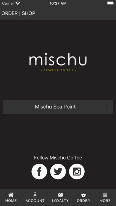 Emulate iPhone app Mischu Coffee using MyAndroid Emulate iPhone app Mischu Coffee using MyAndroid