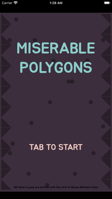 Emulate iPhone app Miserable Polygons using MyAndroid Emulate iPhone app Miserable Polygons using MyAndroid