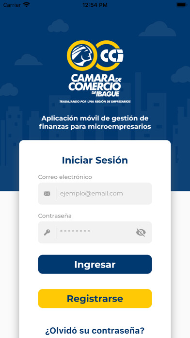 Emulate iPhone app Mis Finanzas - CCI using MyAndroid Emulate iPhone app Mis Finanzas - CCI using MyAndroid