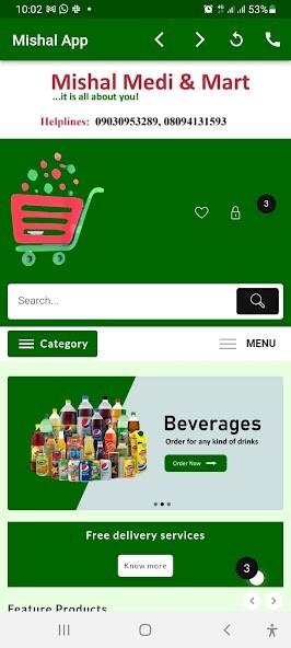 Run android online APK Mishal Medi Mart from MyAndroid or emulate Mishal Medi Mart using MyAndroid Run android online APK Mishal Medi Mart from MyAndroid or emulate Mishal Medi Mart using MyAndroid