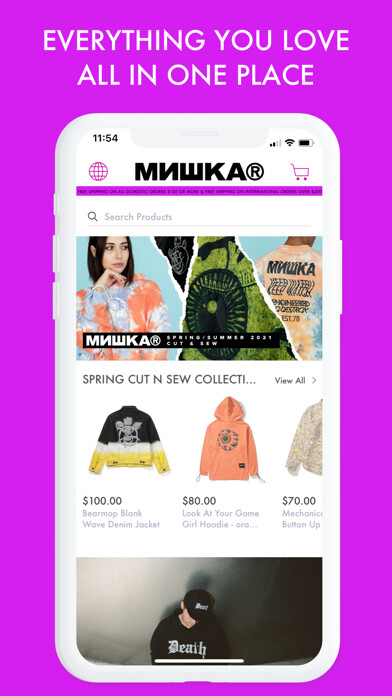 Emulate iPhone app Mishka® using MyAndroid
