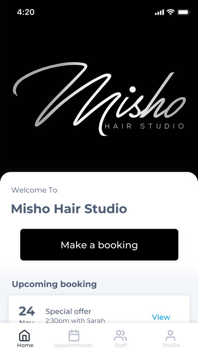 Emulate iPhone app Misho Hair Studio using MyAndroid Emulate iPhone app Misho Hair Studio using MyAndroid