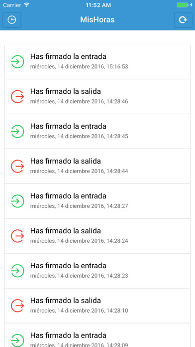 Emulate iPhone app MisHoras using MyAndroid Emulate iPhone app MisHoras using MyAndroid