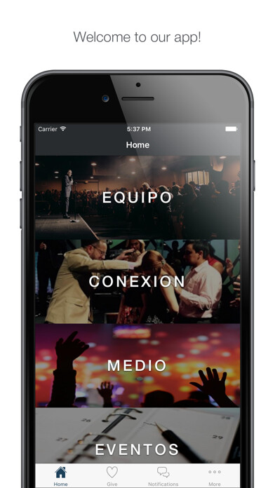 Emulate iPhone app Mision La Cosecha using MyAndroid