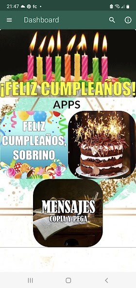 Run android online APK MI SOBRINO FELICITACIONES from MyAndroid or emulate MI SOBRINO FELICITACIONES using MyAndroid