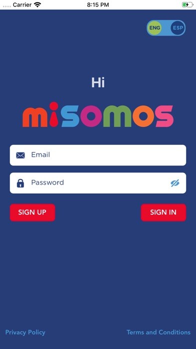 Emulate iPhone app MiSOMOS using MyAndroid Emulate iPhone app MiSOMOS using MyAndroid