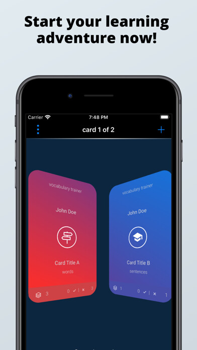 Emulate iPhone app M&I Spanish Vocabulary Trainer using MyAndroid Emulate iPhone app M&I Spanish Vocabulary Trainer using MyAndroid