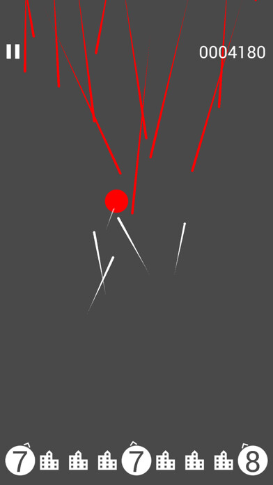 Emulate iPhone app Missile Defence - Interceptor using MyAndroid