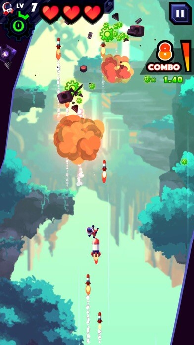 Emulate iPhone app Missileman using MyAndroid