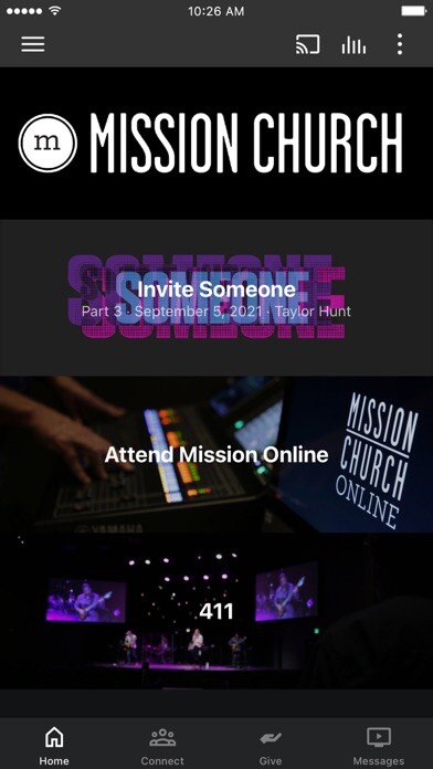 Emulate iPhone app Mission Church - Ventura using MyAndroid Emulate iPhone app Mission Church - Ventura using MyAndroid