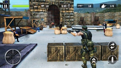 Emulate iPhone app Mission Commando Warrior 2022 using MyAndroid
